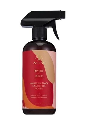 As I Am Restore & Repair Jamaican Black Castor Oil Water